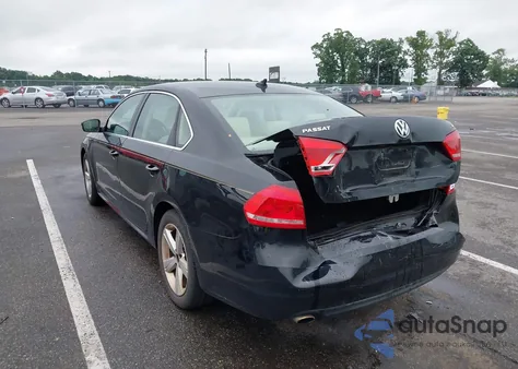 2013 Volkswagen Passat 2.5L Se from USA, damaged, VIN 1VWBP7A35DC108170